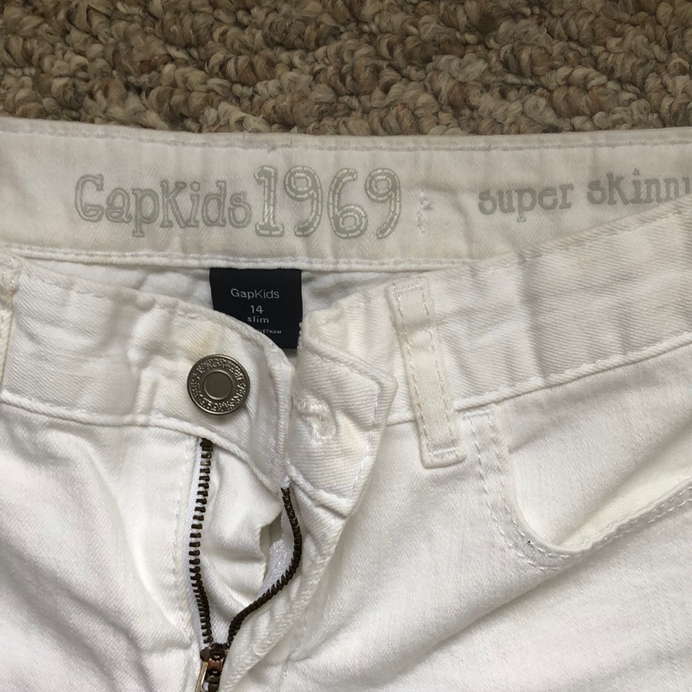 Gap Kids White Jeans - Picture 3 of 5